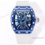 MS Factory Swiss Richard Mille RM27-03 Tourbillon Blue Sapphire Watch